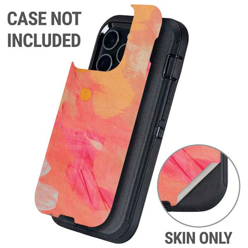 Colored Finger Paint Otterbox Defender iPhone Skin