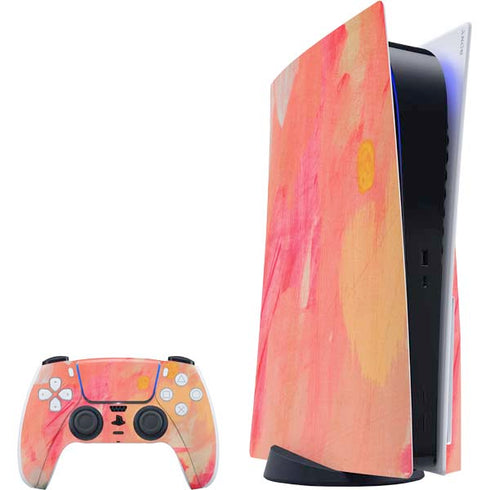 Colored Finger Paint PlayStation PS5 Skins