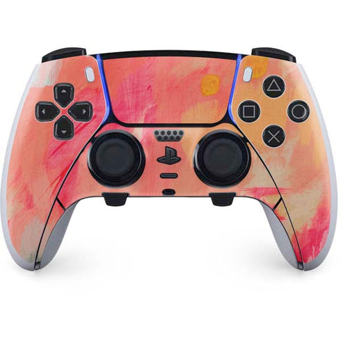 Colored Finger Paint PS5 DualSense Edge Pro Controller Skin