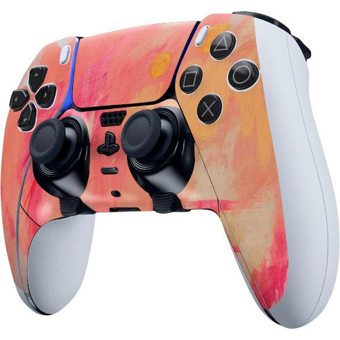 Colored Finger Paint PS5 DualSense Edge Pro Controller Skin