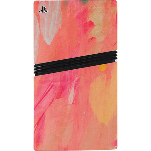 Colored Finger Paint PS5 Pro Console Skin
