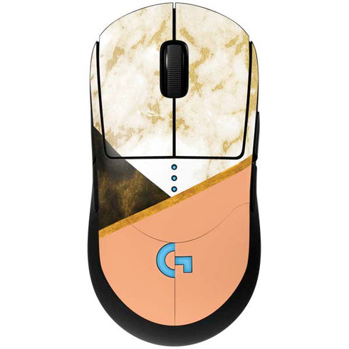 Colored Marble G Pro Wireless Gaming Mouse Skin