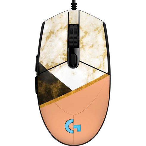 Colored Marble G203 Prodigy RGB Wired Gaming Mouse Skin