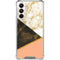 Colored Marble Galaxy A16 5G Clear Case