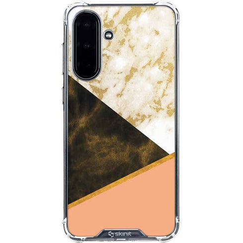 Colored Marble Galaxy A36 5G Clear Case