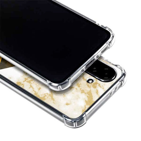 Colored Marble Galaxy A36 5G Clear Case