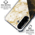 Colored Marble Galaxy A36 5G Clear Case