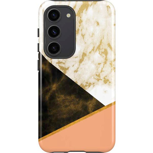 Colored Marble Galaxy S23 Pro Case