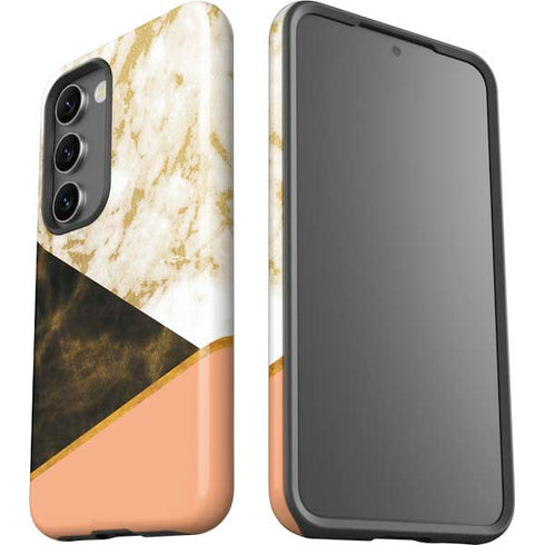 Colored Marble Galaxy S23 Pro Case