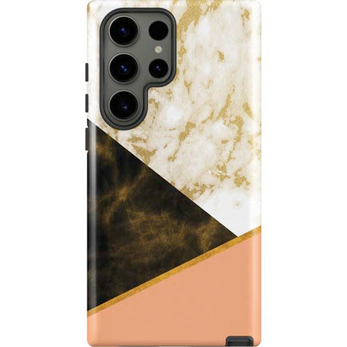 Colored Marble Galaxy S23 Ultra Pro Case