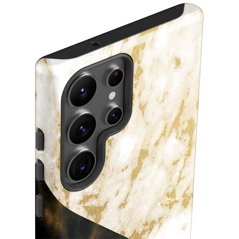 Colored Marble Galaxy S23 Ultra Pro Case