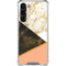 Colored Marble Galaxy S24 FE Clear Case