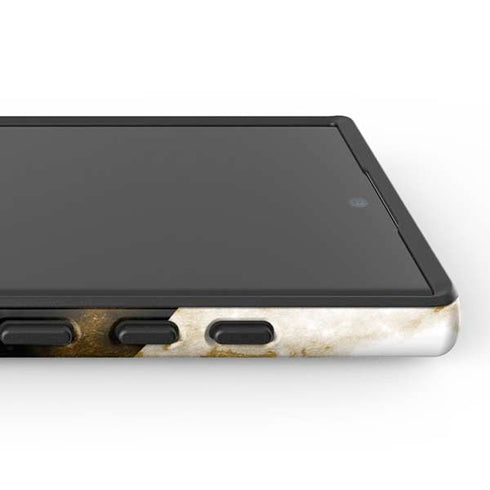 Colored Marble Galaxy S25 Ultra Impact Case