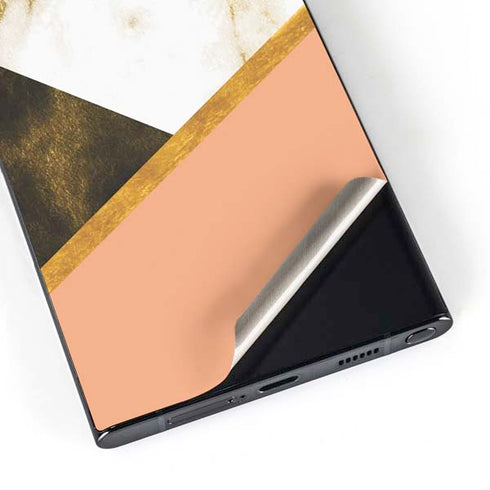 Colored Marble Galaxy S24 Ultra Skin