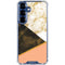 Colored Marble Galaxy S25 Clear Case