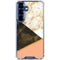 Colored Marble Galaxy S25 Plus Clear Case