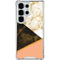 Colored Marble Galaxy S25 Ultra Clear Case