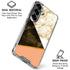 Colored Marble Galaxy S26 Clear Case