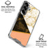 Colored Marble Galaxy S26 Plus Clear Case