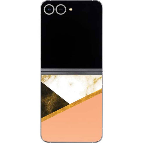 Colored Marble Galaxy Z Flip6 Skin
