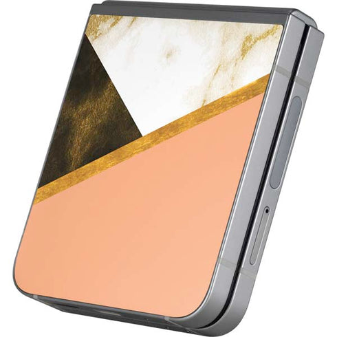 Colored Marble Galaxy Z Flip6 Skin