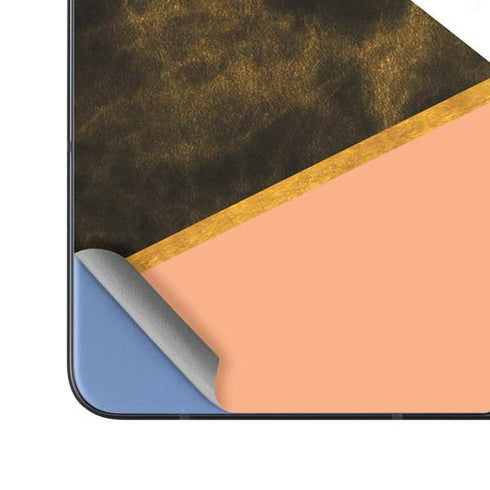 Colored Marble Galaxy Z Fold5 5G Skin