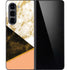 Colored Marble Galaxy Z Fold5 5G Skin