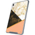 Colored Marble iPad 11th Gen (2025) Clear Case