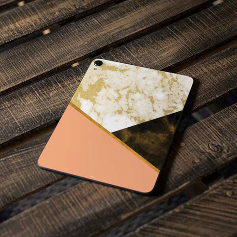 Colored Marble Apple iPad Pro Skin