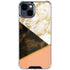 Colored Marble iPhone 15 Clear Case