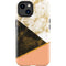 Colored Marble iPhone 15 Impact Case