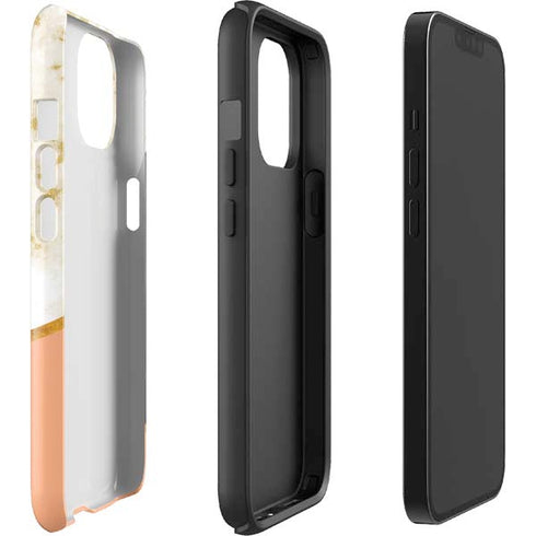 Colored Marble iPhone 15 Impact Case