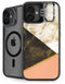 Colored Marble iPhone 16 Kickstand Case