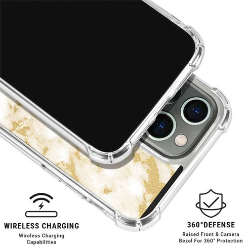 Colored Marble iPhone 16 Pro Clear Case