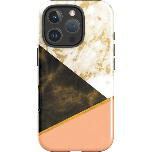 Colored Marble iPhone 16 Pro Impact Case