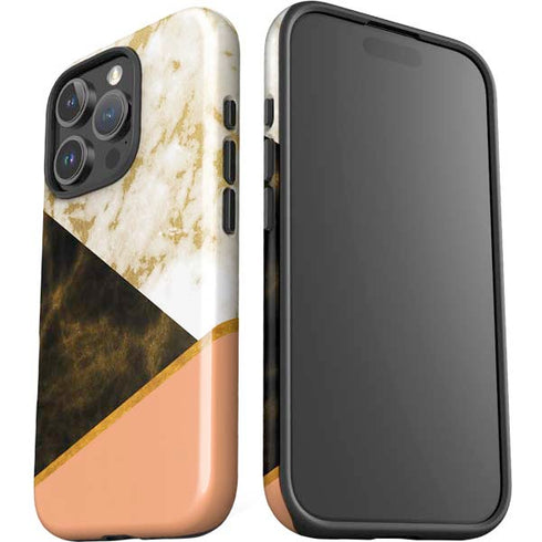 Colored Marble iPhone 16 Pro Impact Case