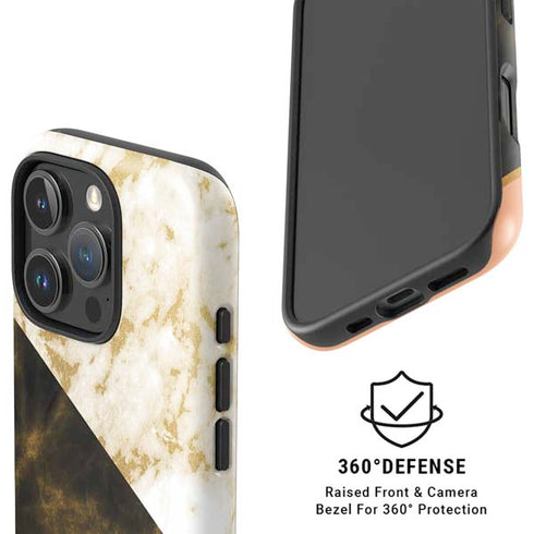 Colored Marble iPhone 16 Pro Magsafe Impact Case