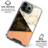 Colored Marble iPhone 16 Pro Max Clear Case