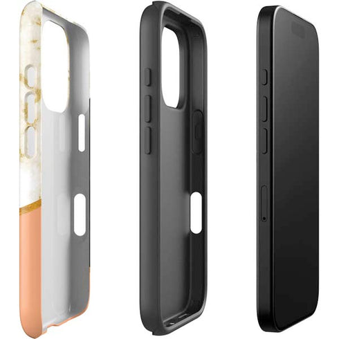 Colored Marble iPhone 16 Pro Max Impact Case