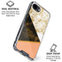 Colored Marble iPhone 16e Clear Case