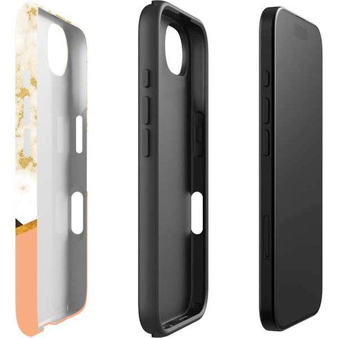Colored Marble iPhone 16e Impact Case