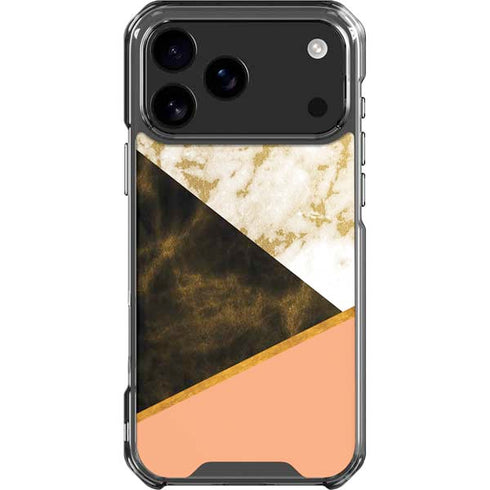Colored Marble iPhone 18 Pro Max Clear Case