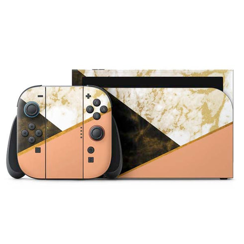 Colored Marble Nintendo Skins