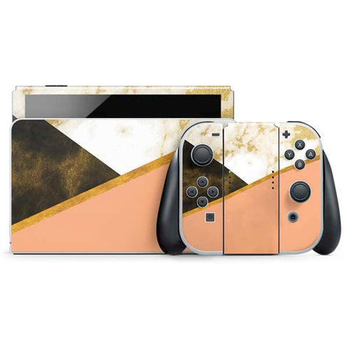 Colored Marble Nintendo Skins