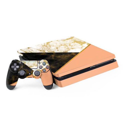 Colored Marble PlayStation PS4 Skins