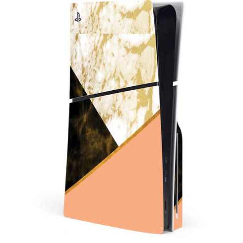 Colored Marble PlayStation PS5 Skins