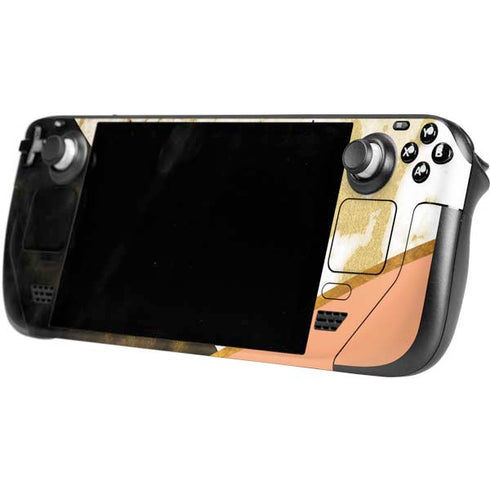 Colored Marble Steam Deck Handheld Gaming Computer OLED Skin