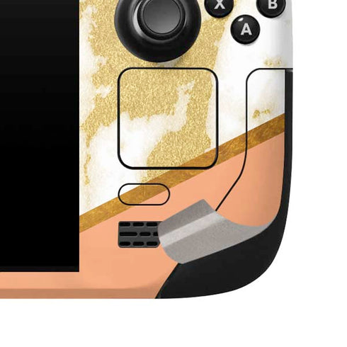 Colored Marble Steam Deck Handheld Gaming Computer Skin
