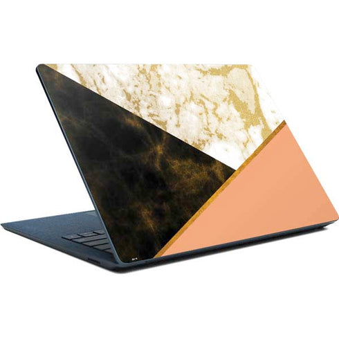 Colored Marble Surface Laptop Skin