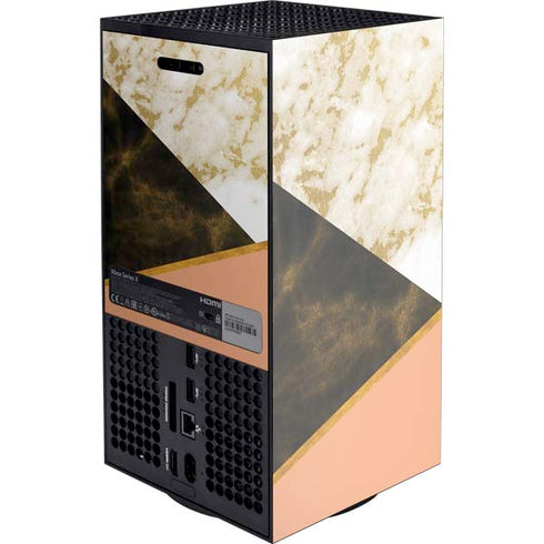 Colored Marble XBox Series X Digital Edition Console Skin